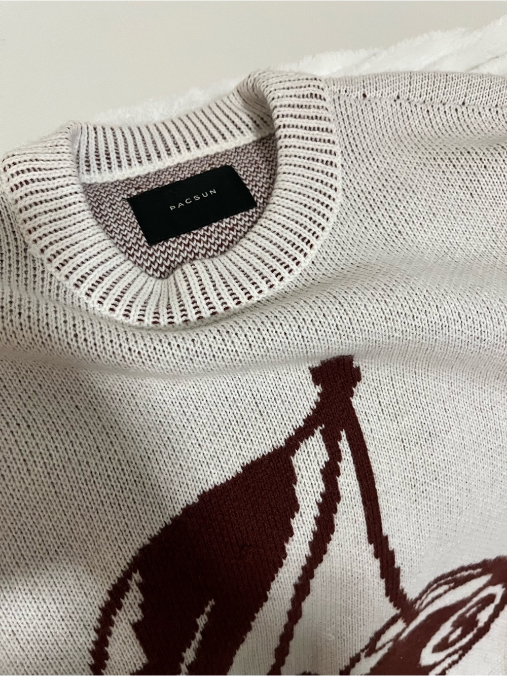 Knit Cherry 8 Ball Sweater NWT - Picture 5 of 6